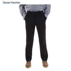 DANIEL HECHTER flat front trouser pant Navy 30x30